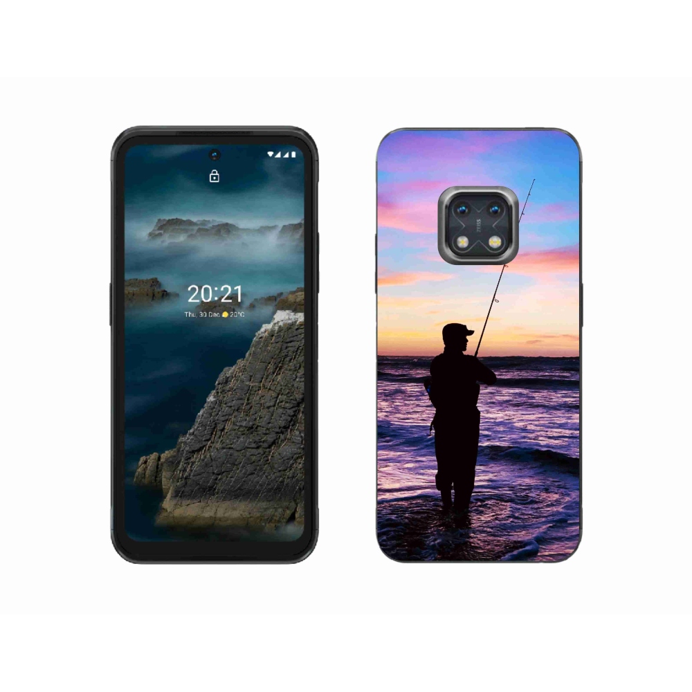 Zselés borítás mmCase a Nokia XR20 készülékhez - halászat 1