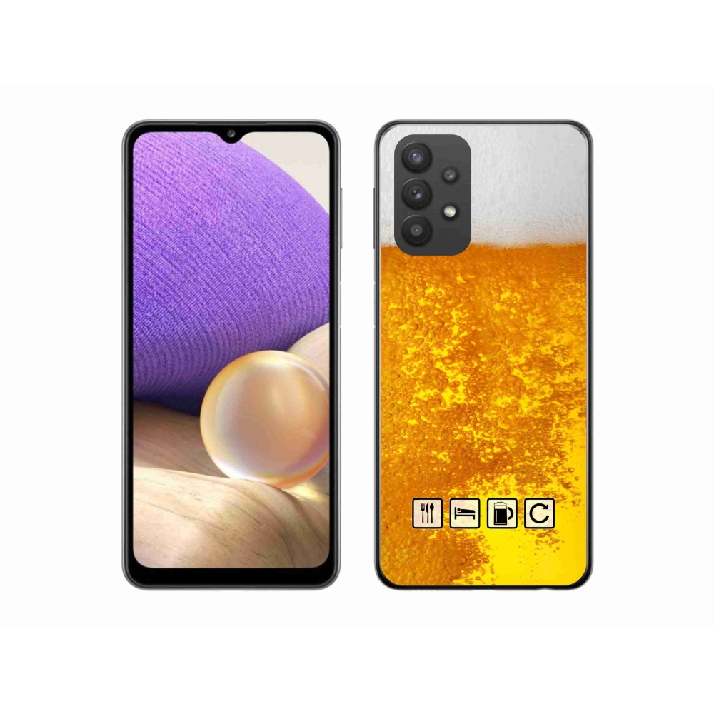 Zselés borítás mmCase Samsung Galaxy A32 5G - sör motívum 3