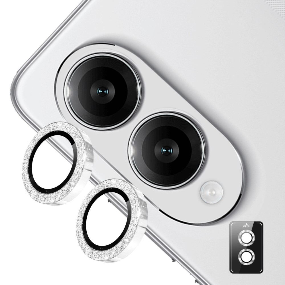 ENK Decor kamera lencse üveg Samsung Galaxy S25 Edge készülékhez (különálló üveg) - ezüst