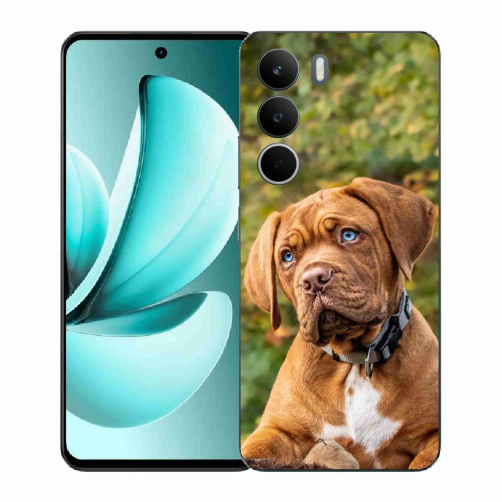 Gél borítás mmCase a Realme C71 készülékhez - kölyökkutyakék