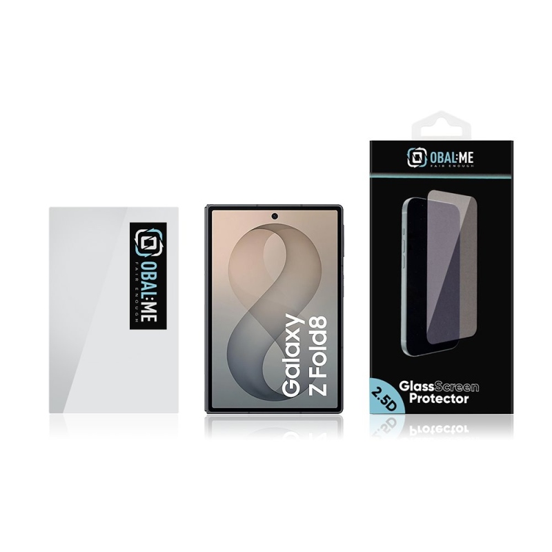 TOK: ME 2.5D edzett üveg a Samsung Galaxy Z Fold 8-hoz, átlátszó