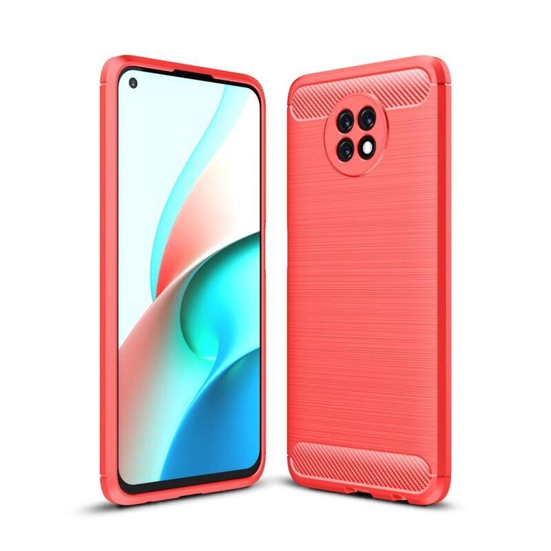 Szénálló zselés tok Xiaomi Redmi Note 9T 5G - piros