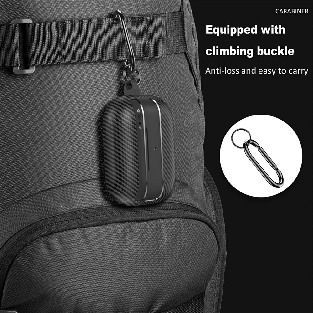 Fibery zselés tok Apple AirPods Pro 3 készülékhez - fekete