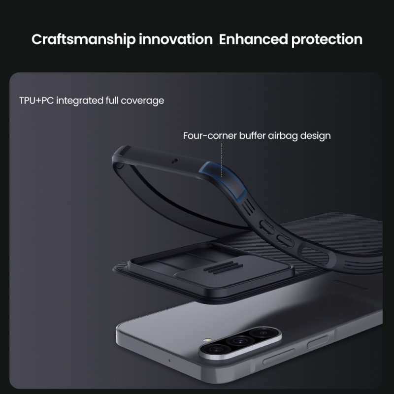 Nillkin CamShield PRO hátlap Samsung Galaxy A26 5G fekete