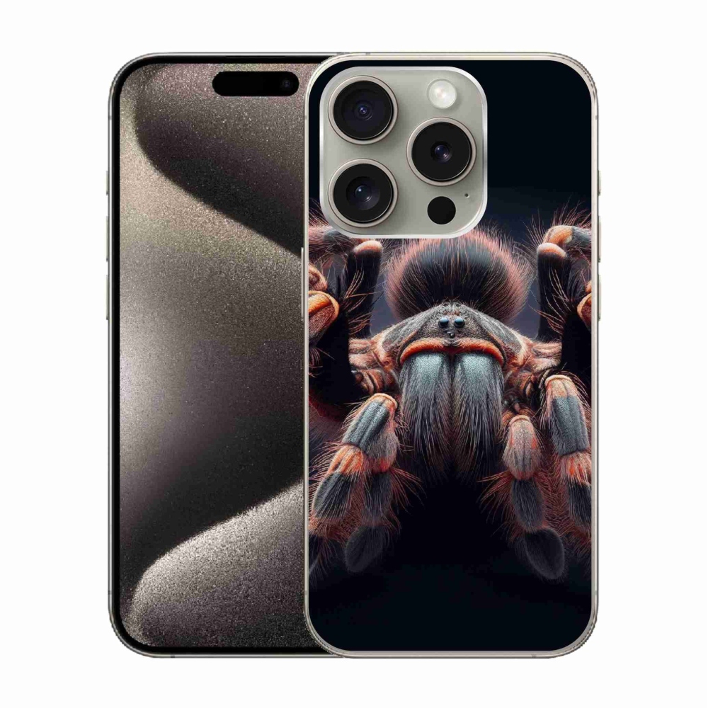Zselés borítás mmCase iPhone 15 Pro készülékhez - tarantula