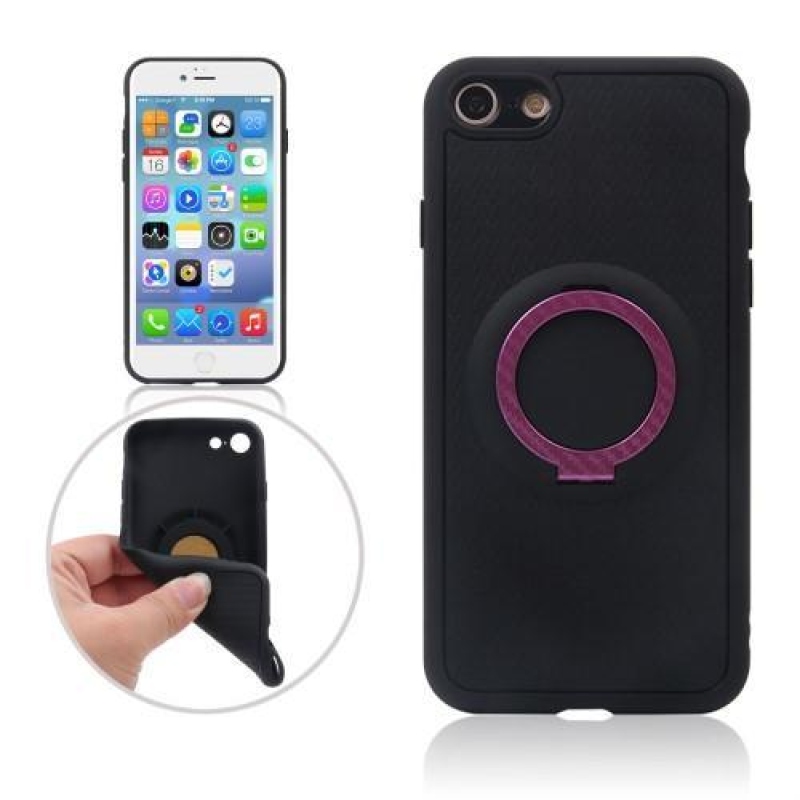 Fing zselés tok iPhone 7 és iPhone 8 készülékhez - rózsaszínű