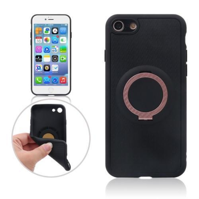 Fing zselés tok iPhone 7 és iPhone 8 készülékhez - rózsaszín