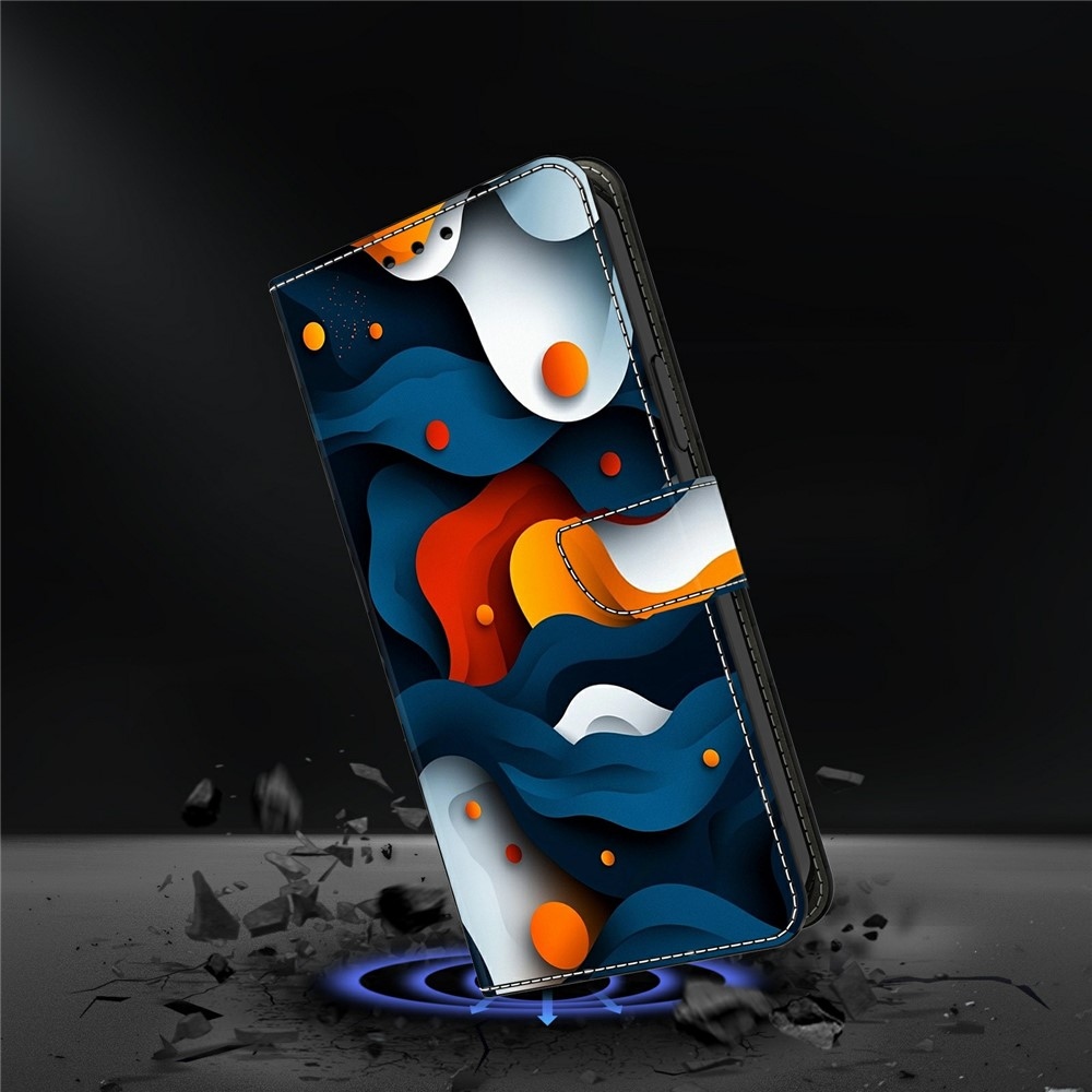 Firmly book tok Samsung Galaxy A37 5G - absztrakt minta