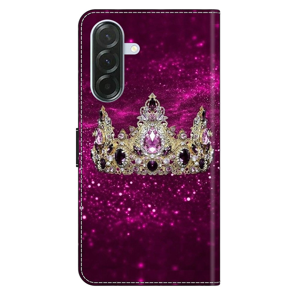 Határozottan könyv tok Samsung Galaxy A37 5G - gyémánt korona