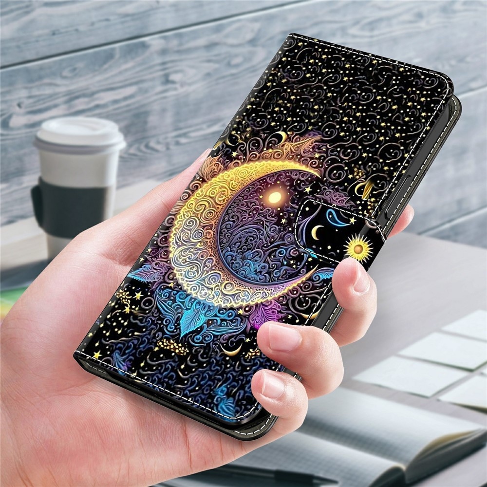 Határozottan könyv tok Samsung Galaxy A37 5G - moon