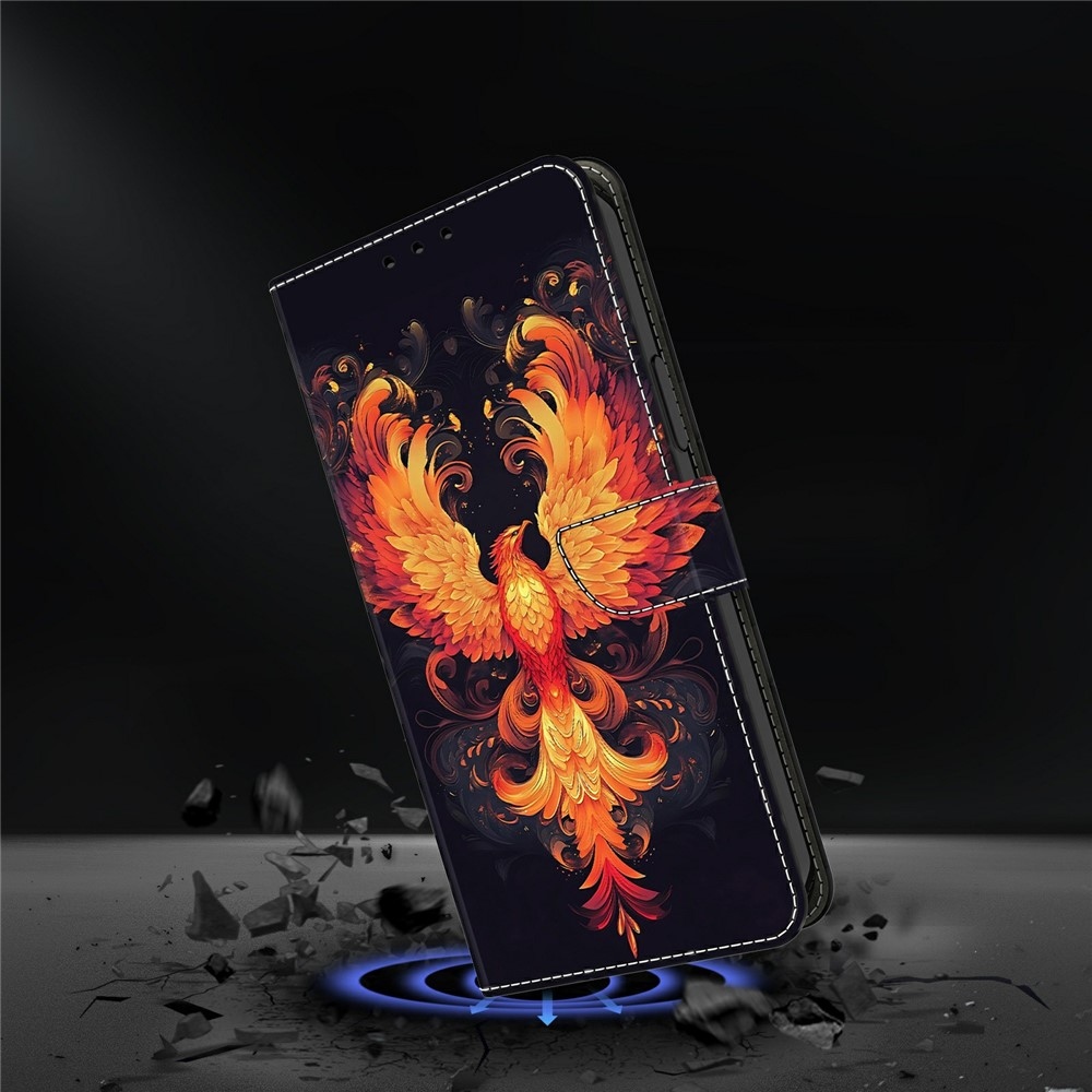 Határozottan könyv tok Samsung Galaxy A37 5G - firebird