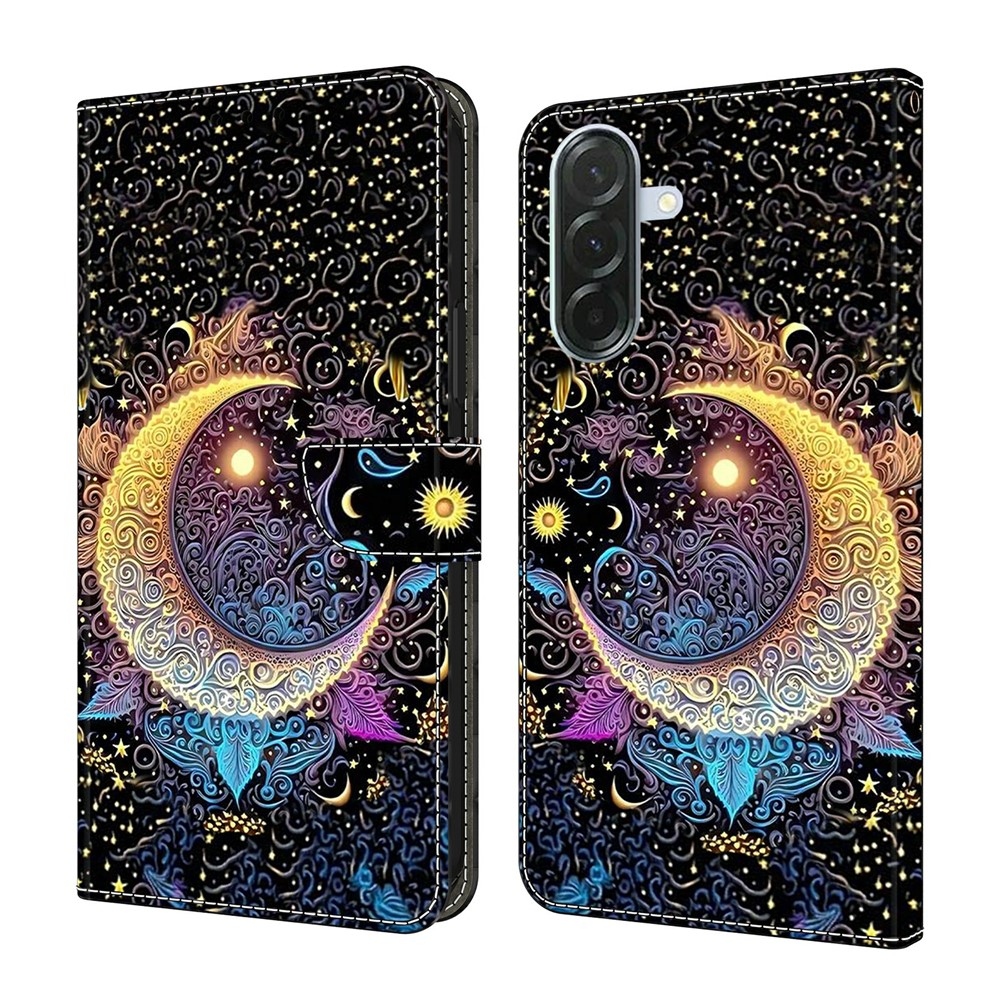 Határozottan könyv tok Samsung Galaxy A57 5G - moon