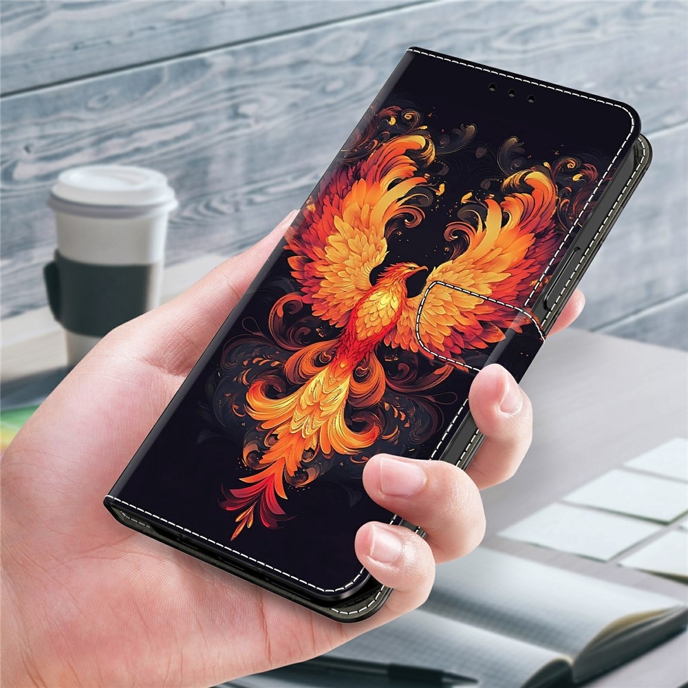 Határozottan könyv tok Samsung Galaxy A57 5G - firebird