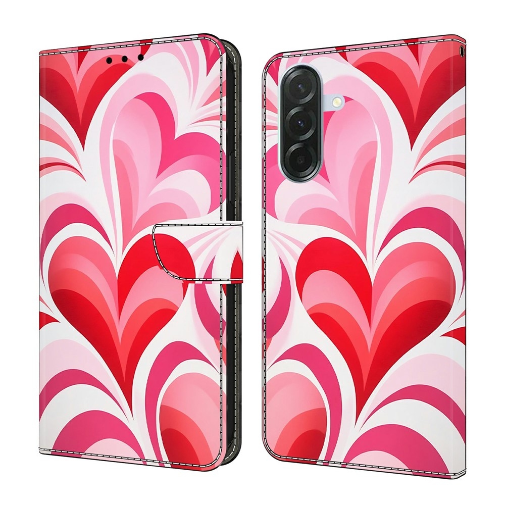 Határozottan könyv tok Samsung Galaxy A57 5G - szív