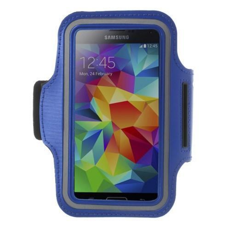 Fitsport kézitáska 145 x 73 mm-es mobiltelefonokhoz - sötétkék színben