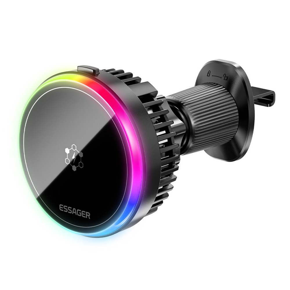 Essager mágneses vezeték nélküli autós töltő 15W hűtéssel