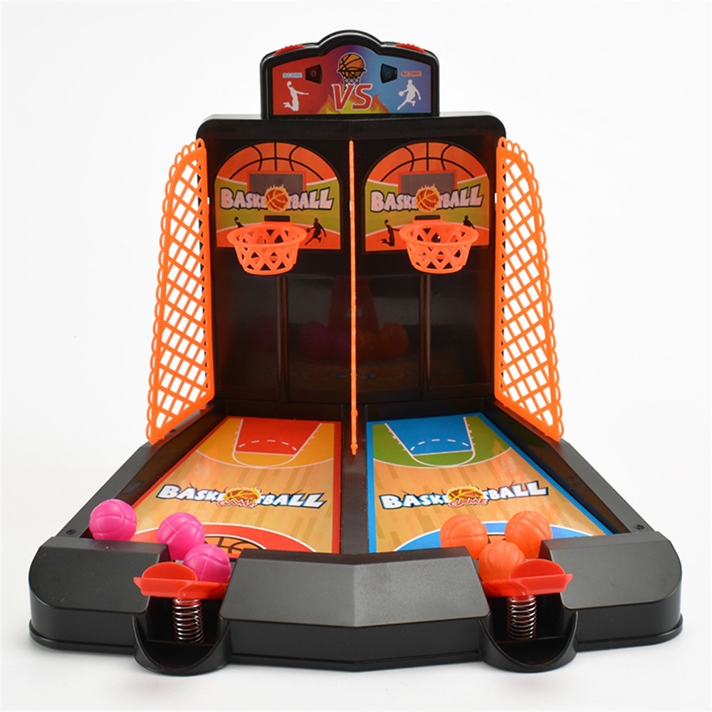 Asztali kosárlabda mini árkád 1-2 játékosnak - narancssárga