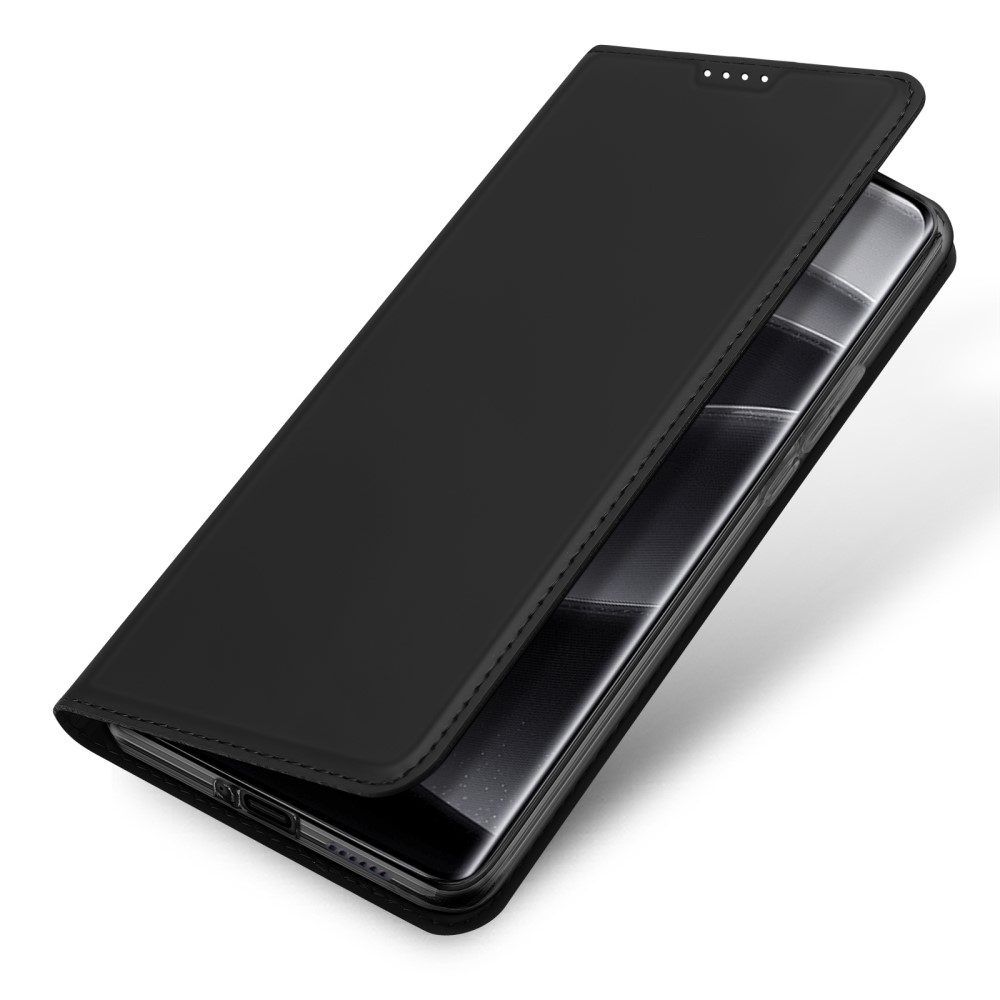 DUX könyvtáska Xiaomi Redmi Note 14 Pro 5G/Poco X7 5G - fekete