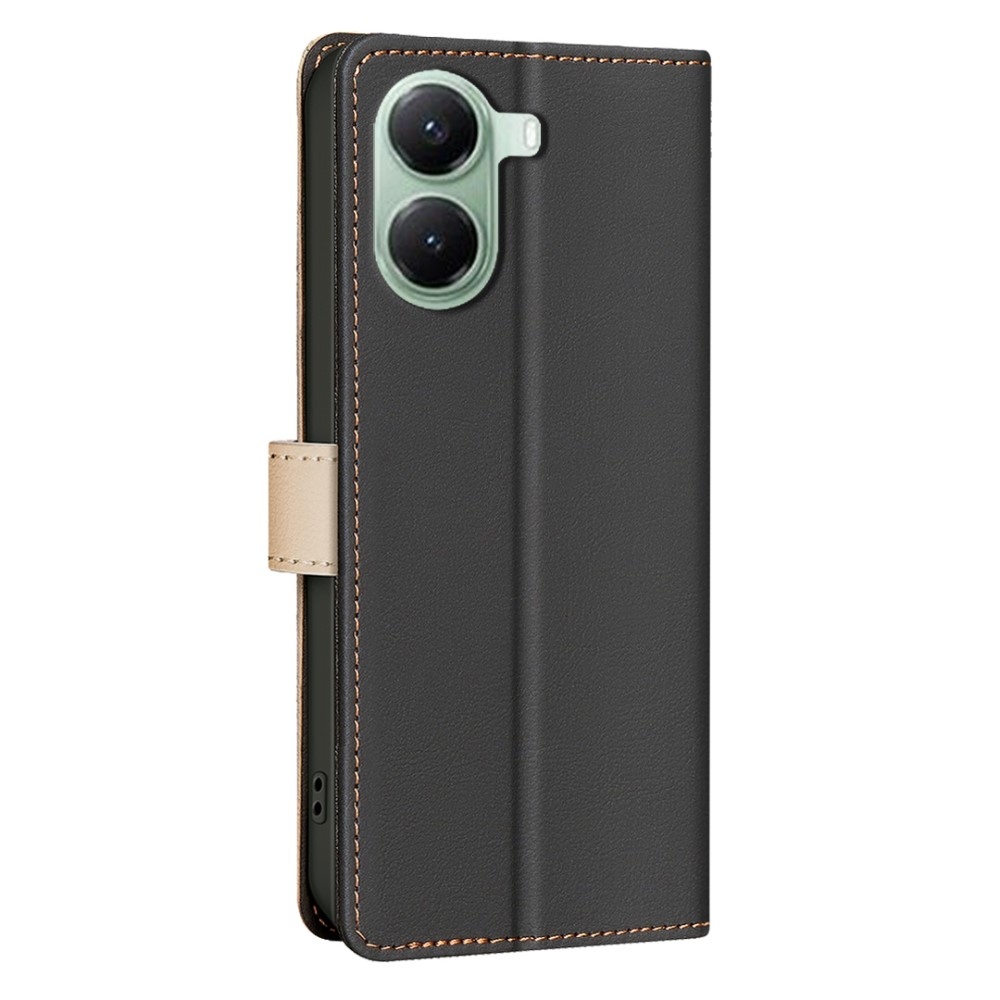 BNF DUO könyvtáska Xiaomi Poco X7 Pro 5G - fekete