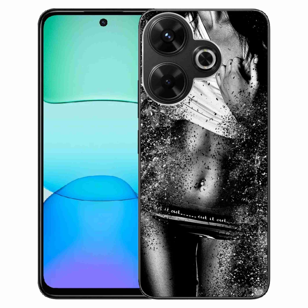 Gél borítás mmCase a Xiaomi Redmi 13 4G/Poco M6 4G - szexi nő 1