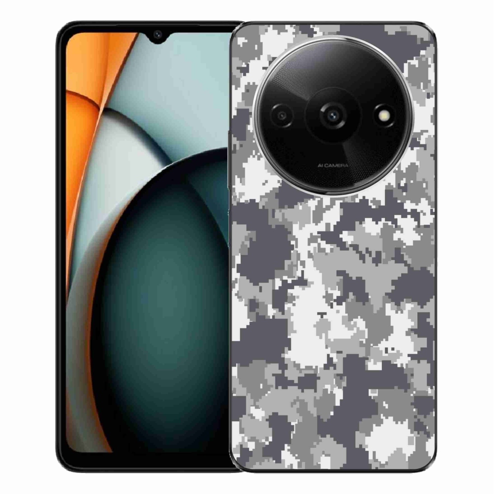 Gél borítás mmCase a Xiaomi Redmi A3-hoz - álcázó minta 2