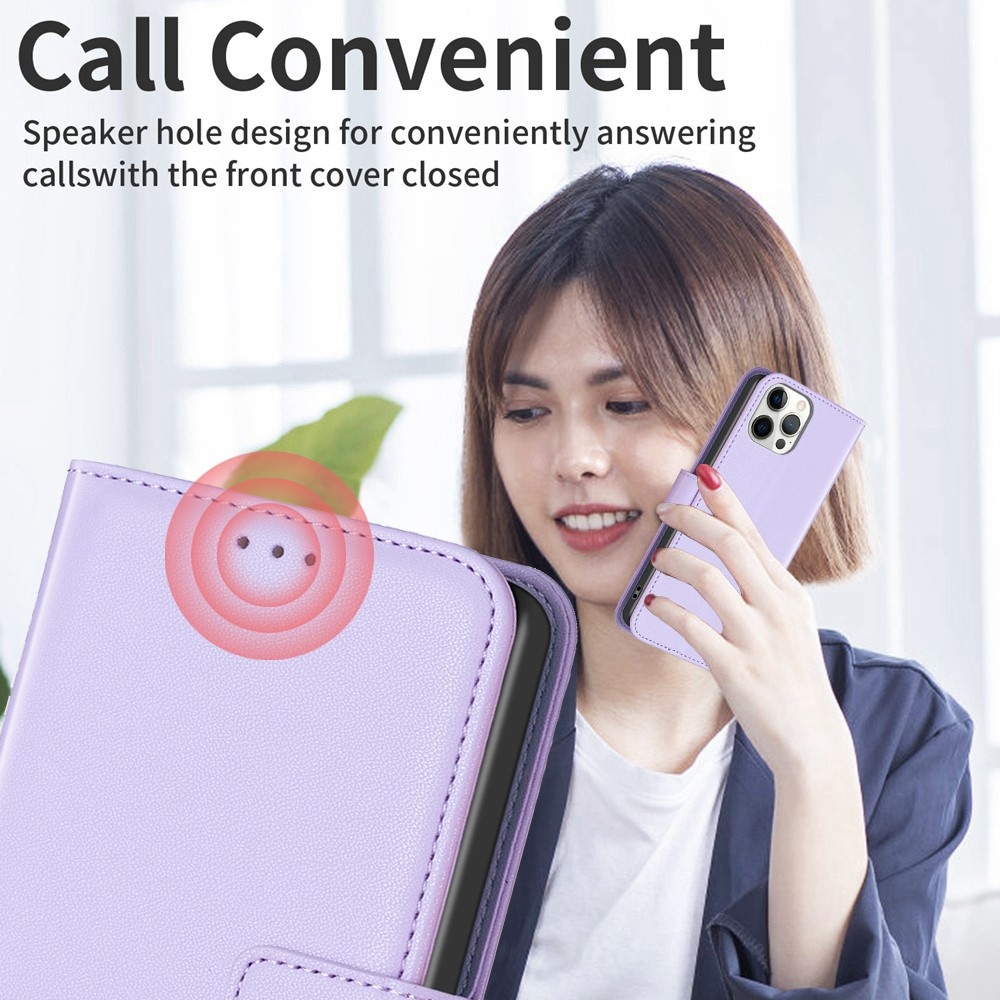 BNF könyvtáska Honor X7b/Honor 90 Smart készülékhez - világos lila