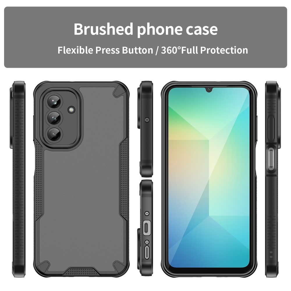 Fagyasztott tartós borítás Samsung Galaxy A26 5G készülékhez - fekete