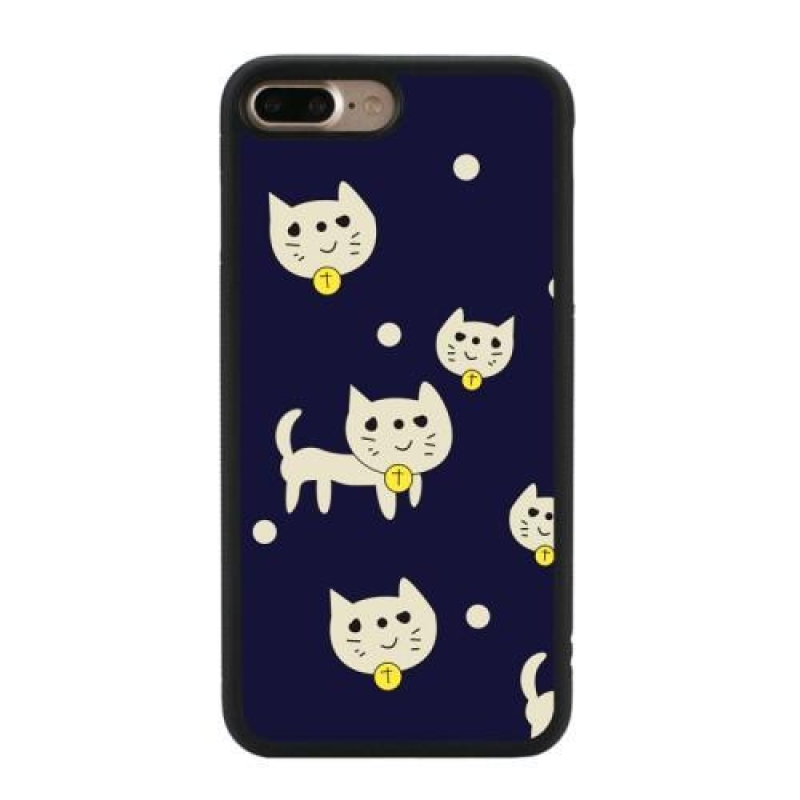 Flash zselés tok iPhone 8 Plus és iPhone 7 Plus készülékhez - macskák