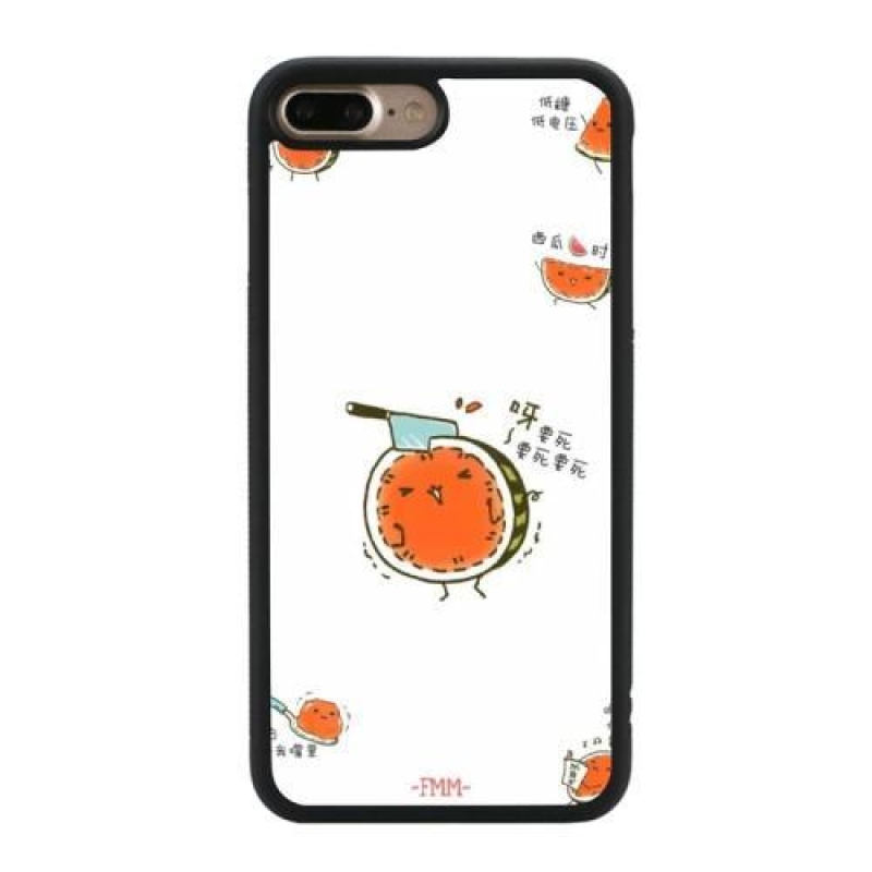 Flash zselés tok iPhone 8 Plus és iPhone 7 Plus készülékhez - dinnye