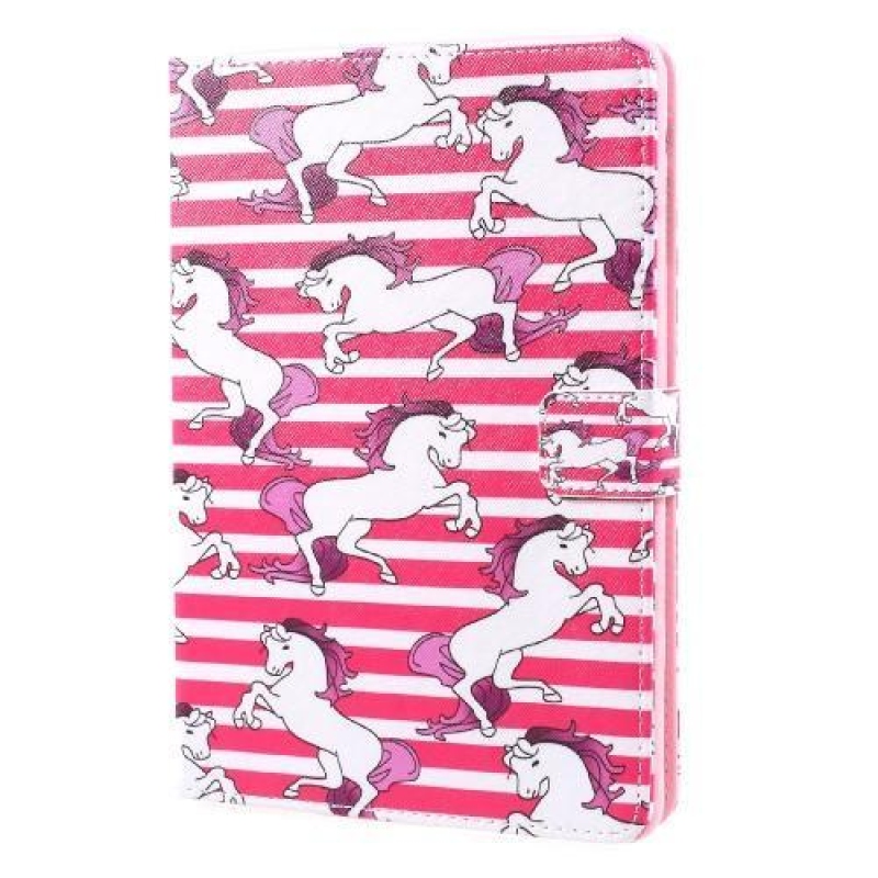 Flash PU bőr tok iPad mini, iPad mini 2, iPad mini 3 - egyszarvúakhoz