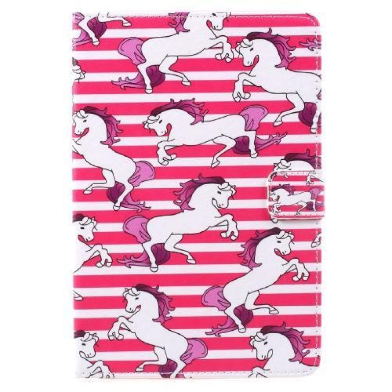 Flash PU bőr tok iPad mini, iPad mini 2, iPad mini 3 - egyszarvúakhoz