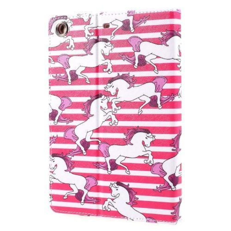 Flash PU bőr tok iPad mini, iPad mini 2, iPad mini 3 - egyszarvúakhoz