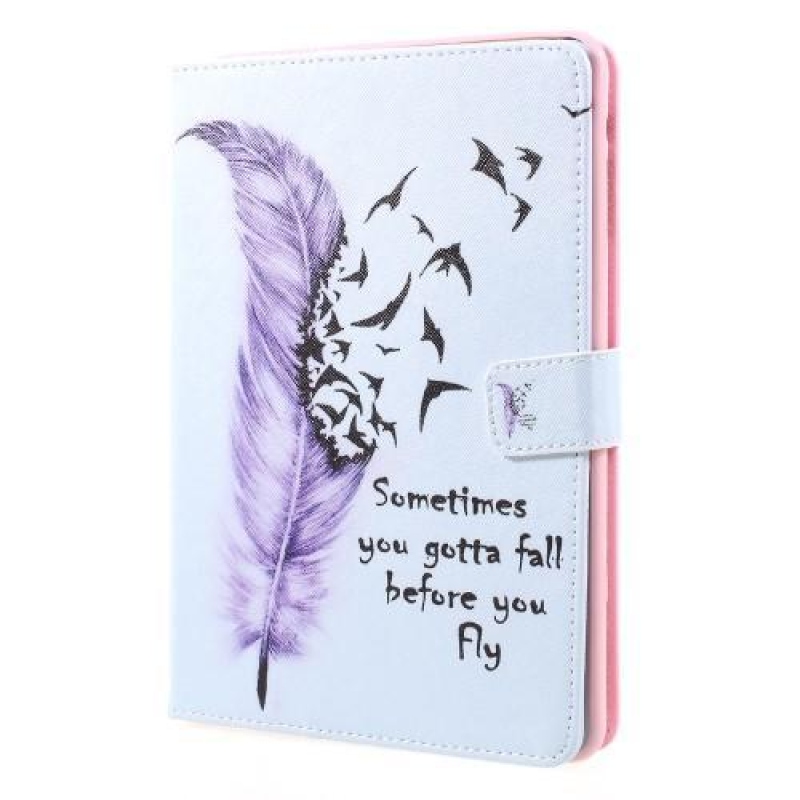 Flash PU bőr tok iPad mini, iPad mini 2, iPad mini 3 - madarakhoz