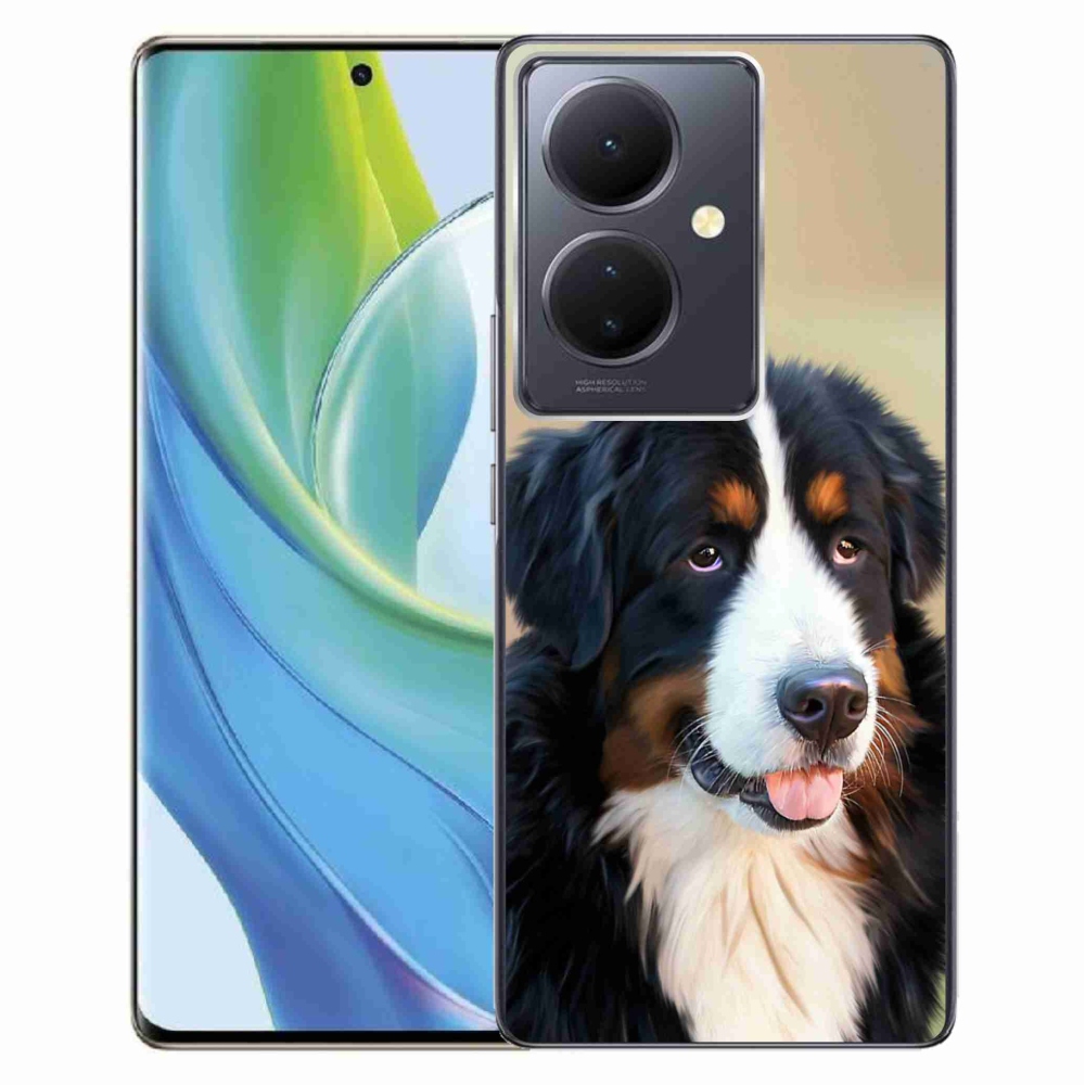 Gél tok mmCase a Vivo V29 Lite 5G készülékhez - Berni hegyi kutya