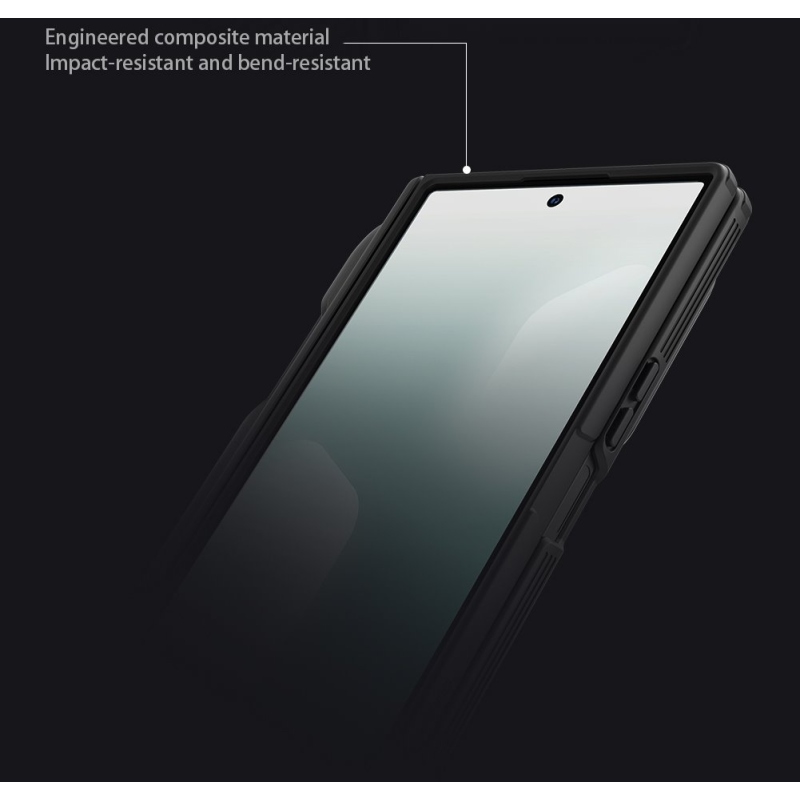 Nillkin CamShield CamShield Prop Pen Slot hátsó borító Samsung Galaxy Z Fold 7 fekete