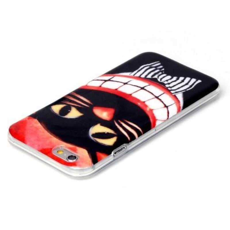 Flexi zselés tok iPhone 6 és 6s készülékhez - macska