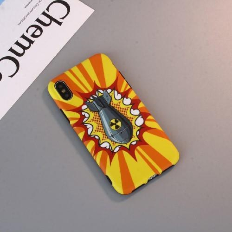 Flexi zselés tok iPhone X készülékhez - rajzfilm