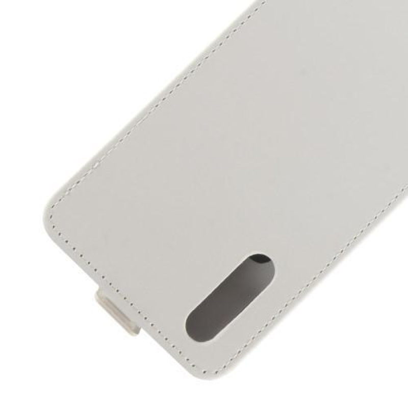 Flip PU bőr tok Huawei P20-hoz - fehér