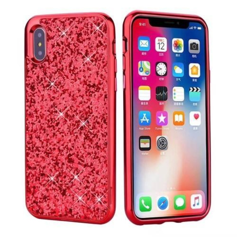 Flirt 2in1 műanyag tok iPhone X készülékhez - piros