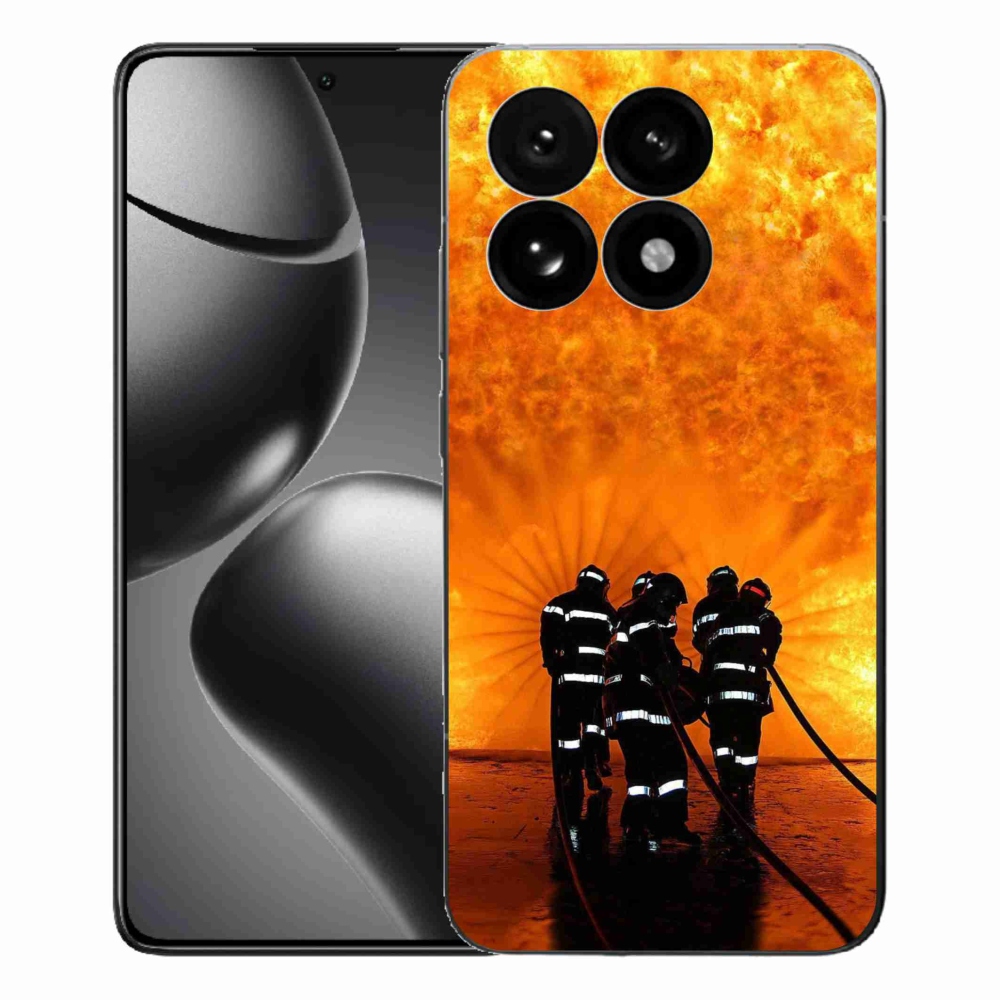 Gél borítás mmCase a Xiaomi 15T számára - tűz