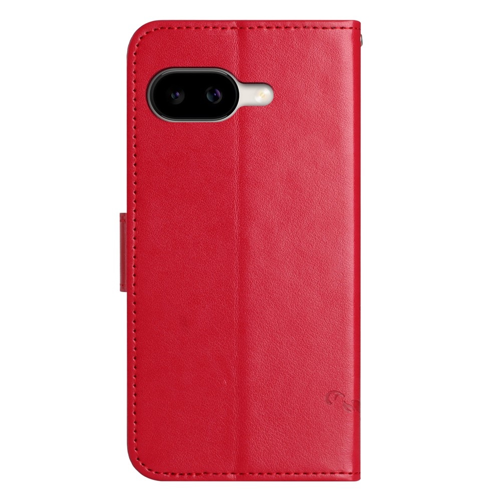 Virágos könyvtáska a Google Pixel 10a számára - piros