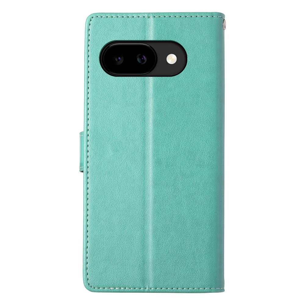 Virágok könyvtáska Google Pixel 10a - teal színű