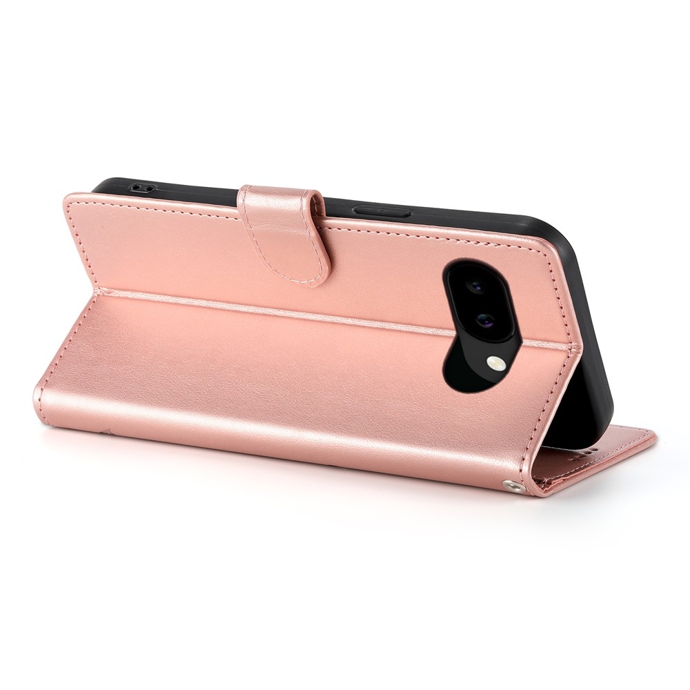 Virágok könyv tok Google Pixel 10a - rózsa arany