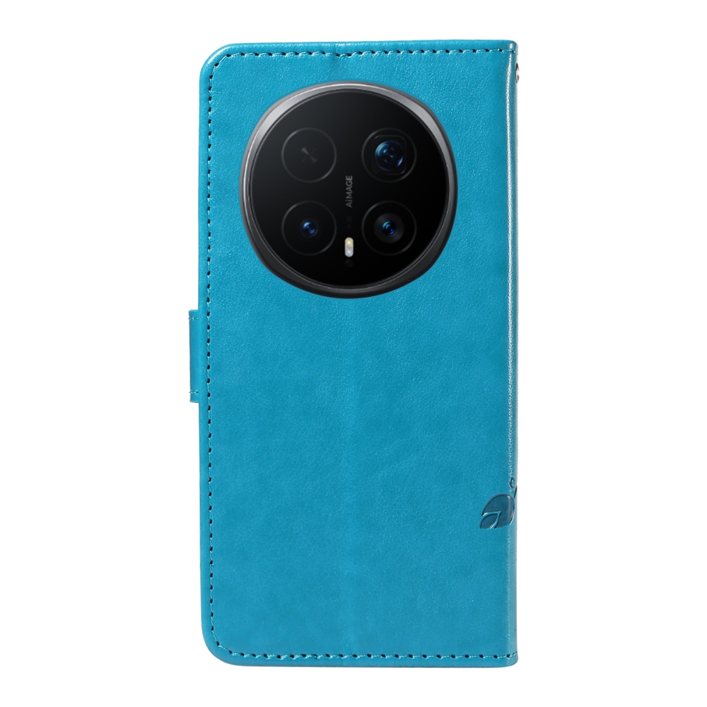 Virágok könyvtáska Honor Magic 8 Pro 5G - kék