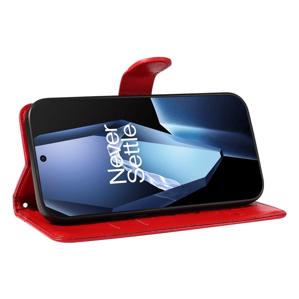 Virágok könyve tok OnePlus 13R 5G - piros