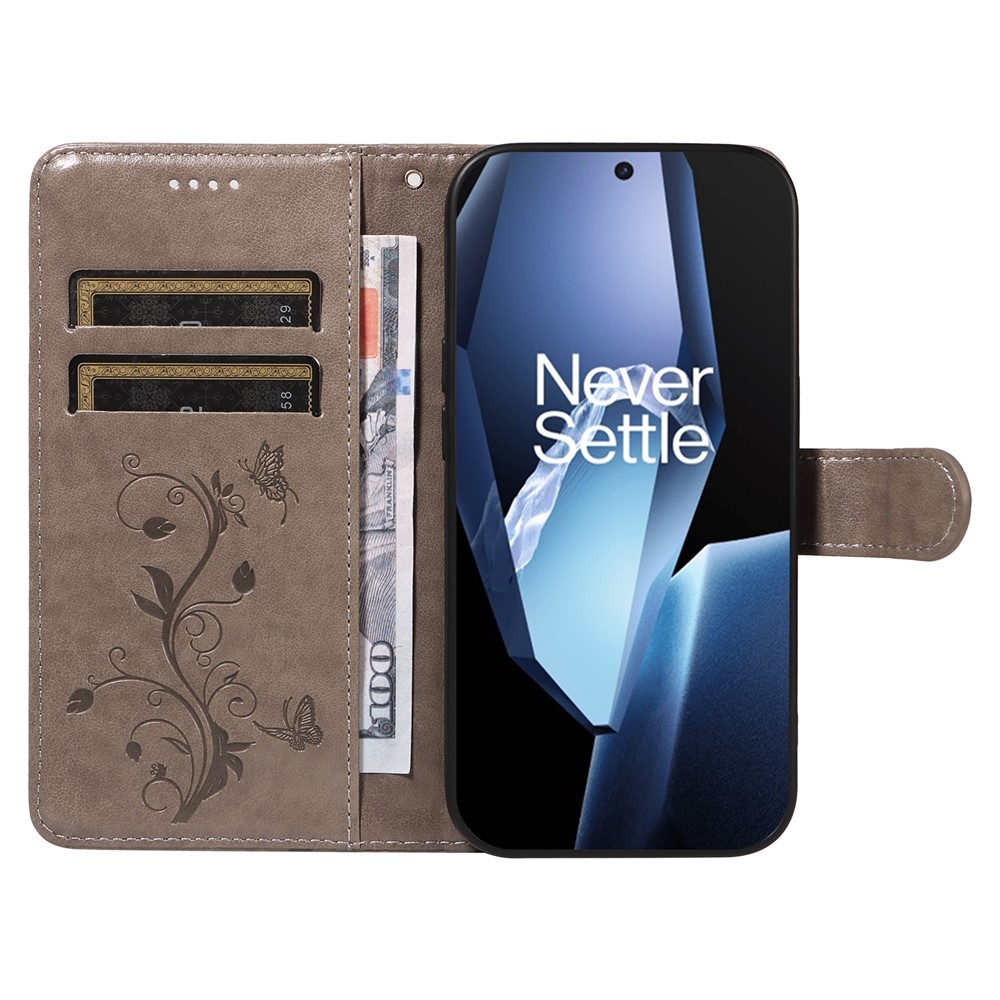 Virágok könyve tok OnePlus 13R 5G - szürke