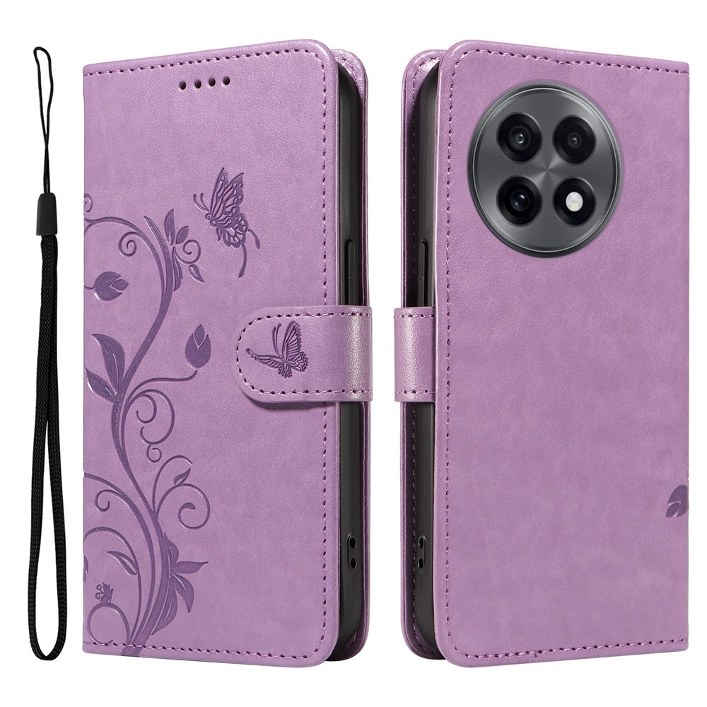 Virágok könyve tok OnePlus 13R 5G - világos lila