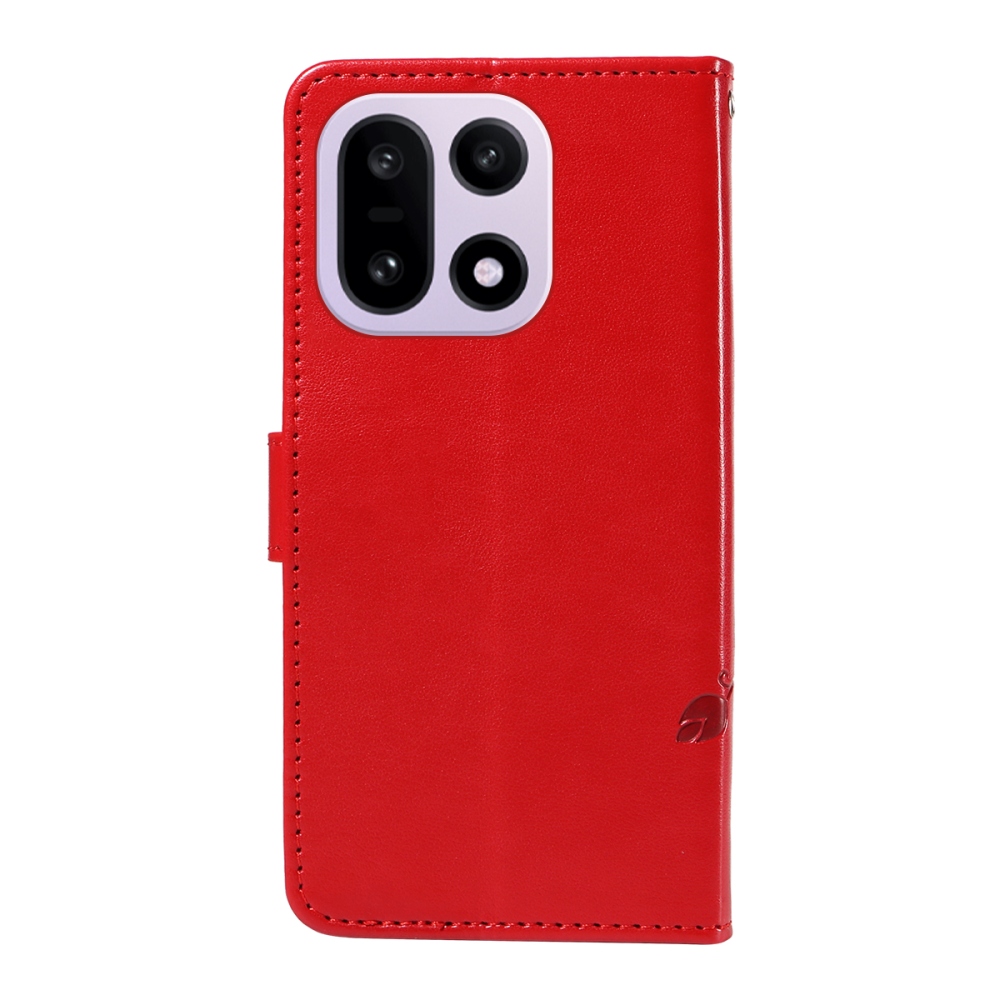 Virágok könyve tok OnePlus 15 5G - piros