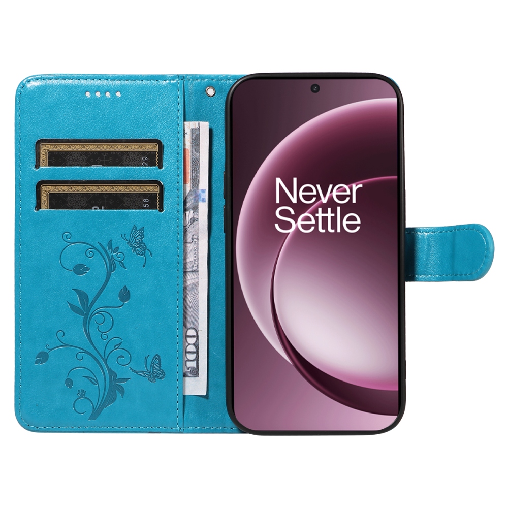 Virágok könyve tok OnePlus 15 5G - kék