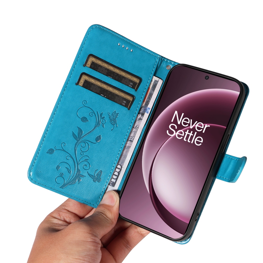 Virágok könyve tok OnePlus 15 5G - kék